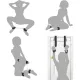 БДСМ-набор LOCKINK YEAHWOW «Door Swing & Leg Spreader» — набор для бондажа