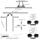 БДСМ-набір LOCKINK YEAHWOW Forced Nadu pose correction set