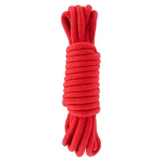 Бондажна мотузка - BONDAGE ROPE 5 METER RED