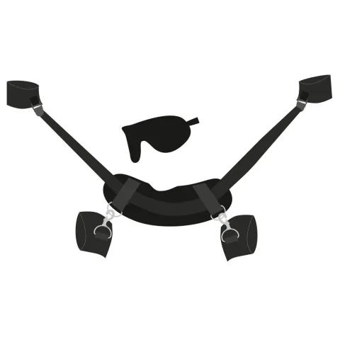 Бондажний набір - Bad Kitty Neck/Hand/Ankle Restraint