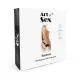 Набор для бондажа с металлическим анальным крючком Art of Sex Beatrice Bondage set with anal hook № 3