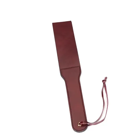 Liebe Seele Wine Red Spanking Paddle, настоящая кожа