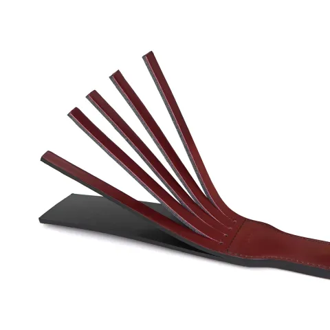 Liebe Seele Wine Red Spanking Paddle, настоящая кожа
