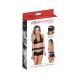 Фиксатор для талии и запястий Fetish Tentation Waist and Wrist Straps с маской для глаз