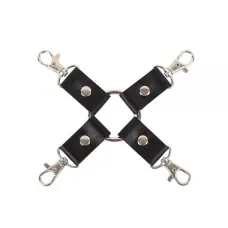 Фіксатор - Leather Fixer Slave Black