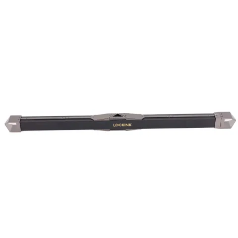 Фиксатор-распорка LOCKINK Adjustable Spreader Bar Set, черный, кожаный, ремни для шеи, рук/ног