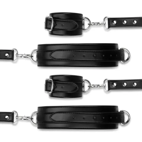 Фиксаторы «Bedroom Fantasies»: набор манжет и ремней для связывания