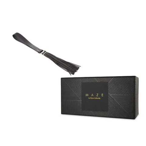 Плеть Bijoux Indiscrets MAZE — Tassel Flogger Black