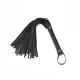 Flogger Liebe Seele Black Organosilicon Flogger, 44 см, экокожа