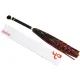 Флогер LOCKINK SEVANDA Red & Black Braided Tail Flogger, червоно-чорний, хвости з вузликами