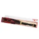 Флогер LOCKINK SEVANDA Red & Black Braided Tail Flogger, червоно-чорний, хвости з вузликами