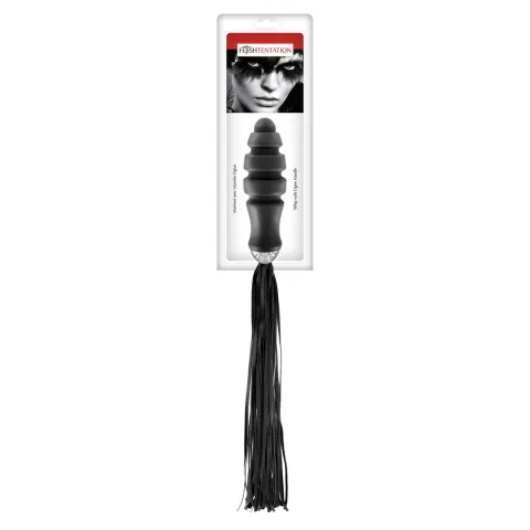 Плеть с рукояткой для проникновения Fetish Tentation Whip with Ogive Handle