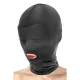 БДСМ-капюшон с открытым ртом Fetish Tentation Open Mouth Hood