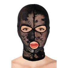 Фетишна мереживна маска - Fetish Tentation Cagoule