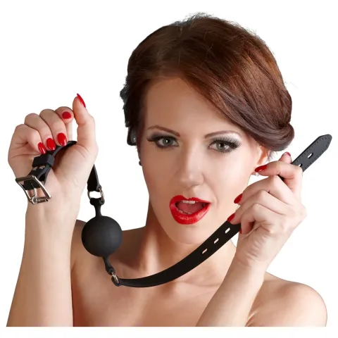 Кляп — Bad Kitty Silicone Gag Medium