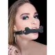 Кляп Ouch! Puppy Play Bone Gag, силиконовый, черный
