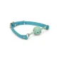 Кляп Liebe Seele Blue Lamb Leather Ball Gag with Velvet Lining