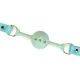 Кляп Liebe Seele Blue Lamb Leather Ball Gag with Velvet Lining
