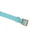 Кляп Liebe Seele Blue Lamb Leather Ball Gag with Velvet Lining