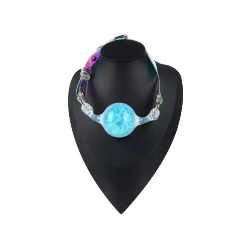 Кляп Liebe Seele Crystal Ball Gag - Синий (Small Ball)