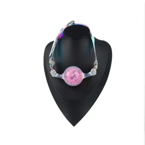 Кляп Liebe Seele Crystal Ball Gag - Pink (Small Ball)