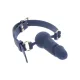 Кляп у вигляді фалоса - Taboom Silicone Penis Ball Gag, синій