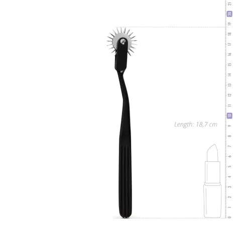 Колесо Вартенберга с иголками Sinner Gear Unbendable – Pinwheel, одноколесное, чёрное