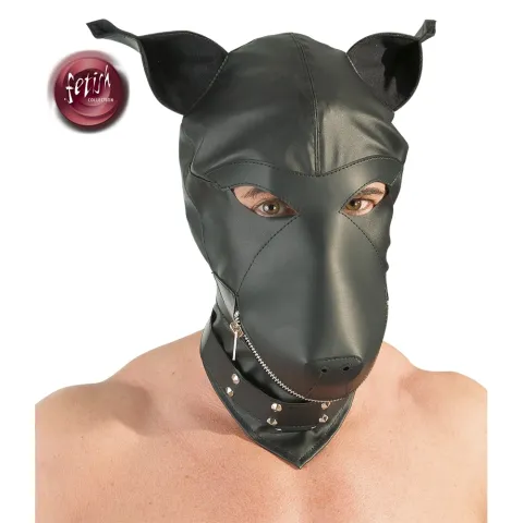 Маска - Fetish Collection Dog Mask Black