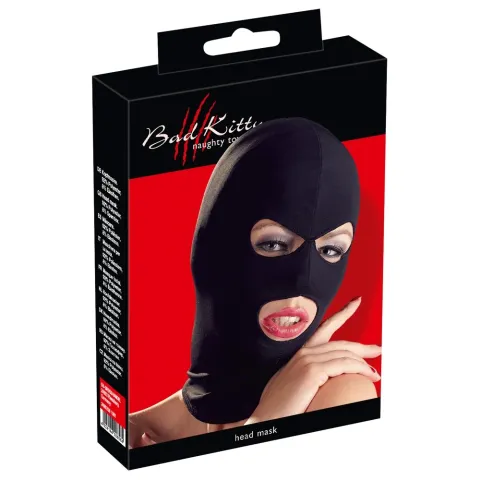 Маска - Bad Kitty Head Mask Black