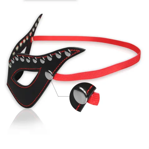 Маска - Bondage Fetish Crafted Masquerade Mask