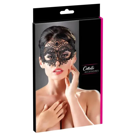 Маска для глаз — Cottelli Collection Mask Black