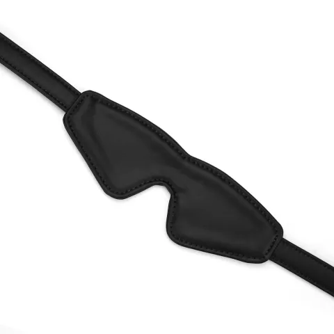Маска для глаз Liebe Seele Black Organosilicon Blindfold, экокожа