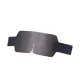 Маска для глаз LOCKINK Blindfold Kit, черная, натуральная кожа, регулируемый размер