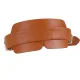 Маска на очі LOCKINK Blindfold Kit, коричнева, натуральна шкіра, регульований обсяг