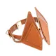 Маска для глаз LOCKINK Vixen Blindfold, коричневая, натуральная кожа, регулируемый размер