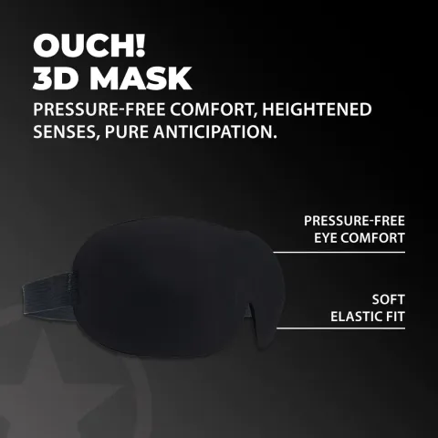 Маска для глаз — Ouch! 3D Blindfold Black