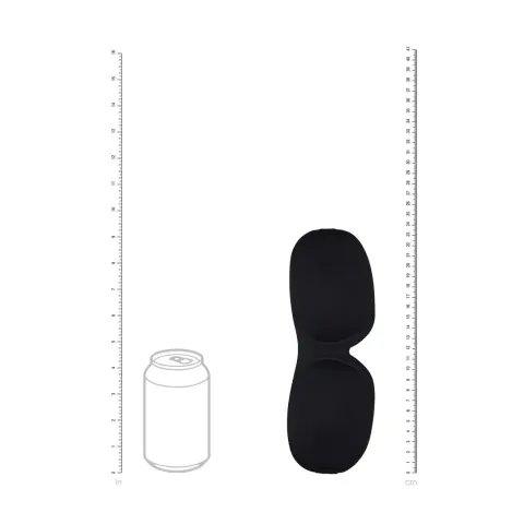 Маска для глаз — Ouch! 3D Blindfold Black