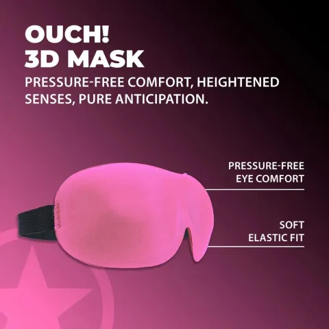 Маска для глаз — Ouch! 3D Blindfold Pink