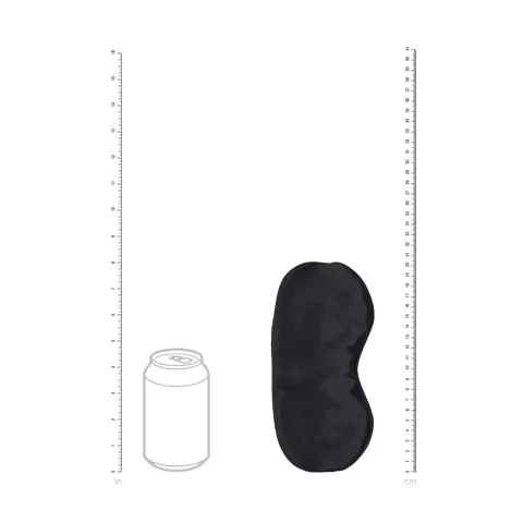 Маска на очі - Ouch! Satin Blindfold Black