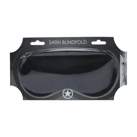 Маска на очі - Ouch! Satin Blindfold Black