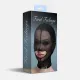 Сетчатая маска с открытым ртом Feral Feelings — Hood Mask Black