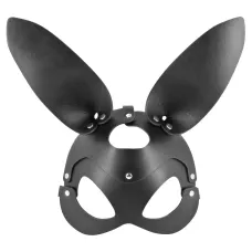 Маска зайчика - Fetish Tentation Enjoy Pain Adjustable Bunny Mask, чорна