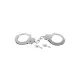 Металлические наручники Fetish Tentation Adjustable metal wrist cuffs, 2 ключа