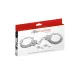 Металлические наручники Fetish Tentation Adjustable metal wrist cuffs, 2 ключа