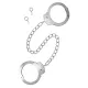 Металлические манжеты для лодыжек Fetish Tentation Adjustable metal ankle cuffs