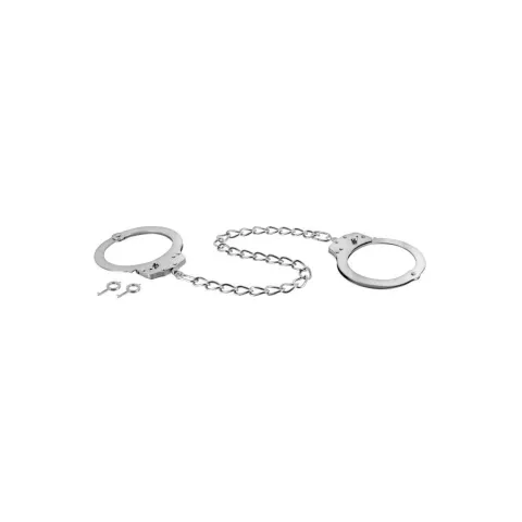 Металлические манжеты для лодыжек Fetish Tentation Adjustable metal ankle cuffs