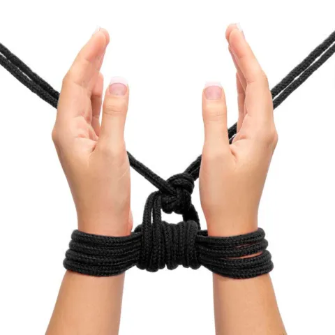 Мотузка - Fetish Bondage Rope Black, 10 м