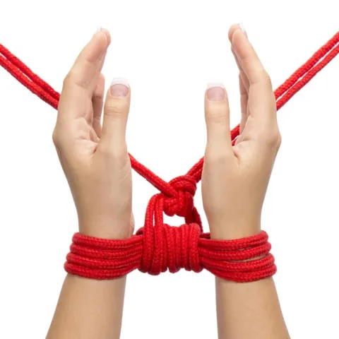 Мотузка - Fetish Bondage Rope Red, 10 м