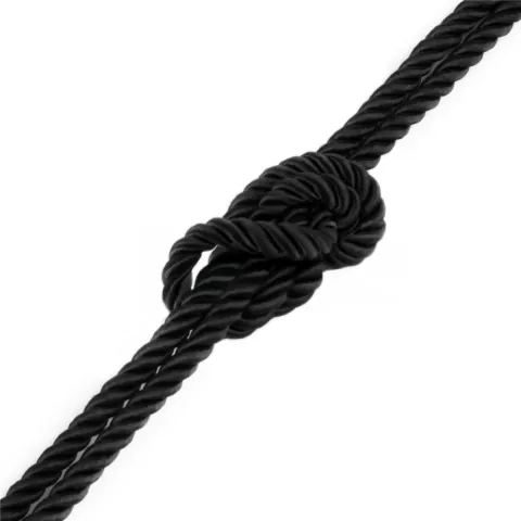 Мотузка - Rebellion Reign Black Bondage Rope, 10 м