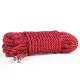 Мотузка - Rebellion Reign Red Bondage Rope, 10 м
